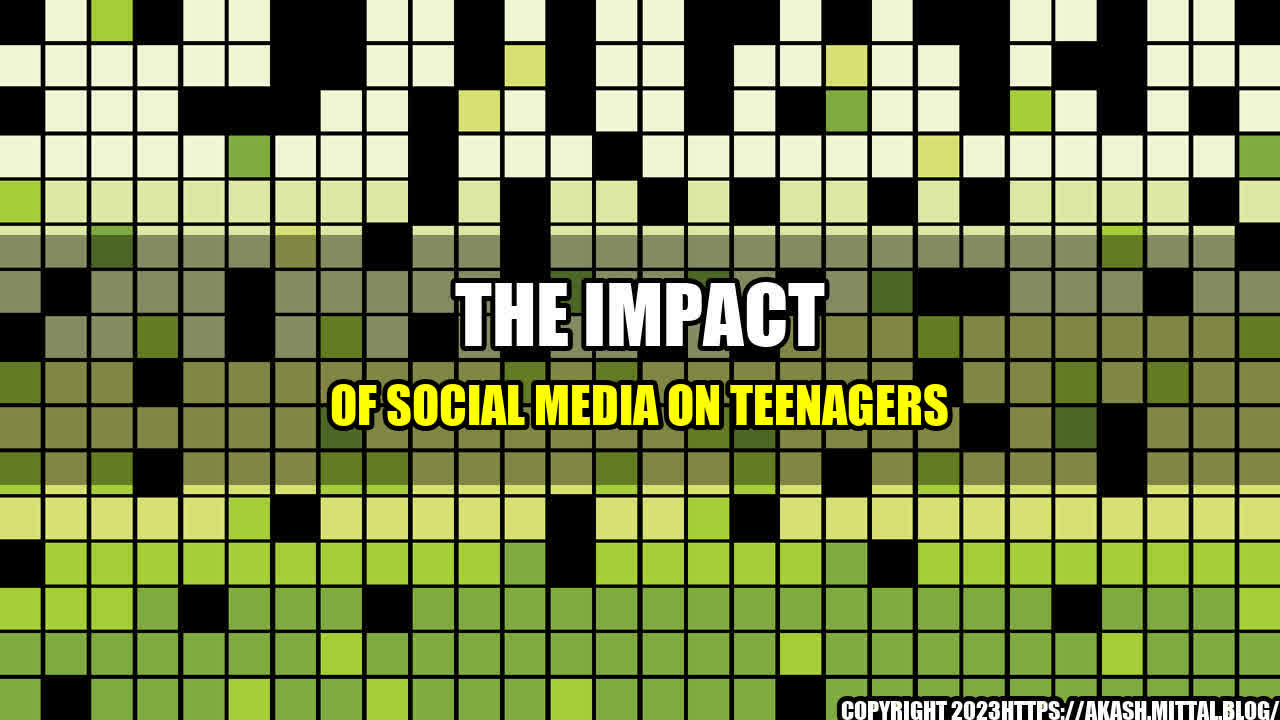 +The-Impact-of-Social-Media-on-Teenagers+